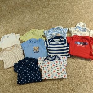 Gerber's 0-3 month Onesies Lot of 10